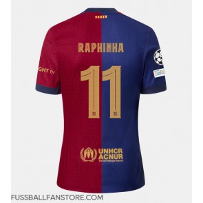 Barcelona Raphinha Belloli #11 Replik Heimtrikot 2024-25 Kurzarm